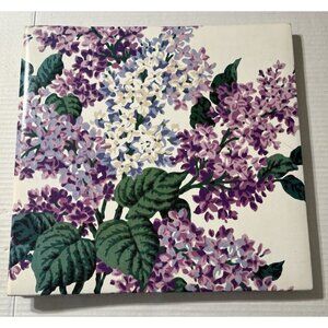 Waverly CR Gibson Vintage Cottagecore Shabby Chic Photo Album Lilacs Spring